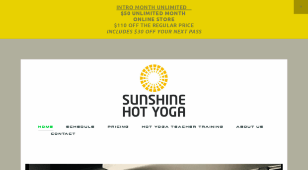 sunshinehotyoga.net