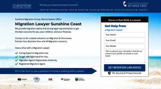 sunshinemigrationlawgroup.com.au