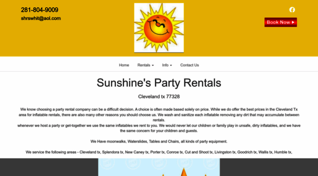 sunshinepartyrental.com