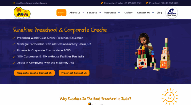 sunshinepreschools.com