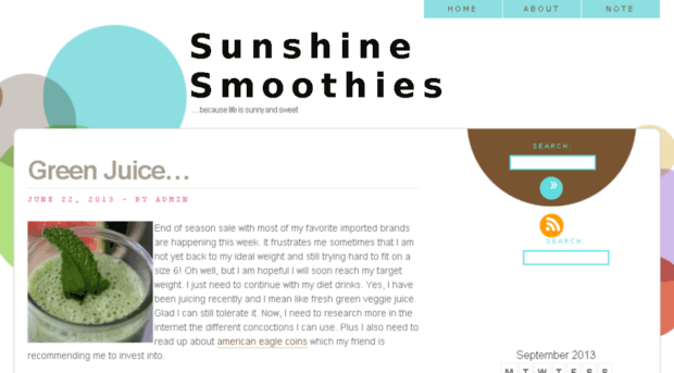 sunshinesmoothies.com