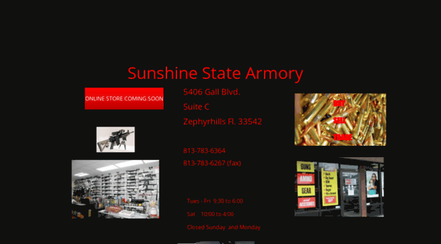 sunshinestatearmory.com