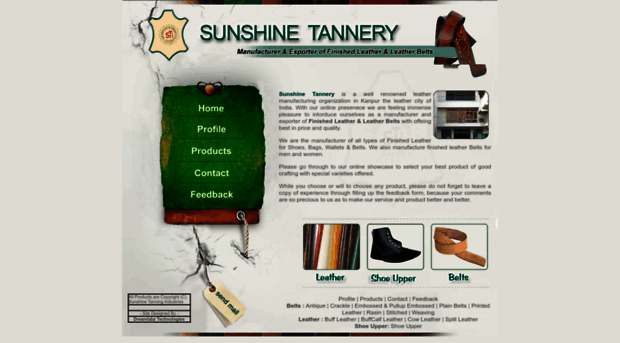 sunshinetannery.com