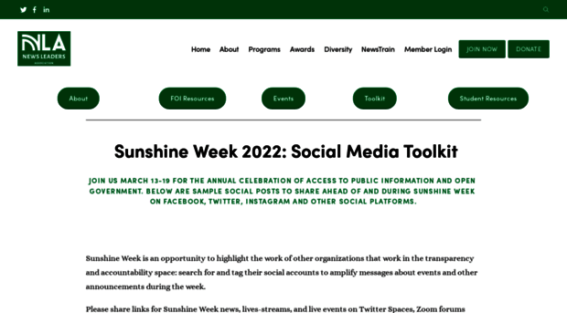 sunshineweek.com