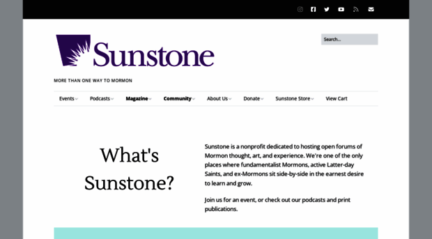 sunstone.org