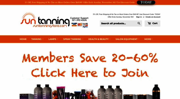 suntanningstore.com