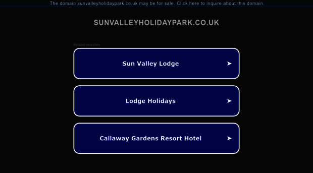 sunvalleyholidaypark.co.uk