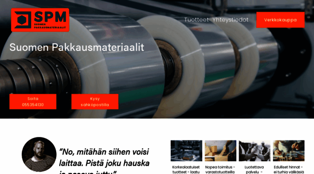 suomenpakkausmateriaalit.fi