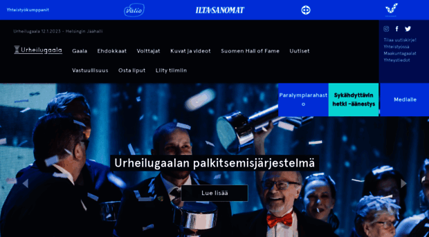 suomenurheilugaala.fi