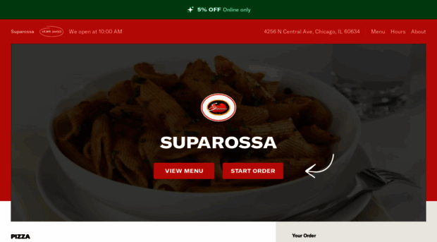 suparossachicagomenu.com