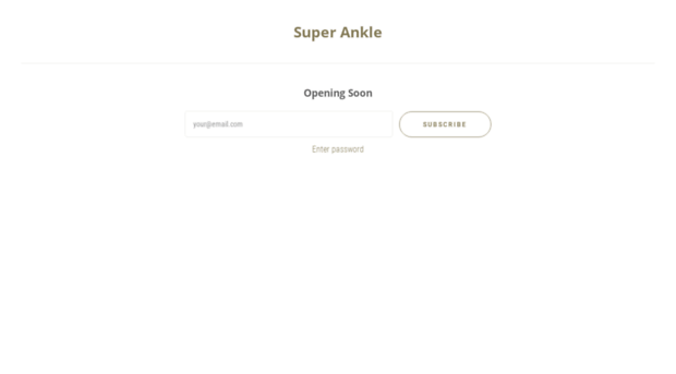 super-ankle.myshopify.com