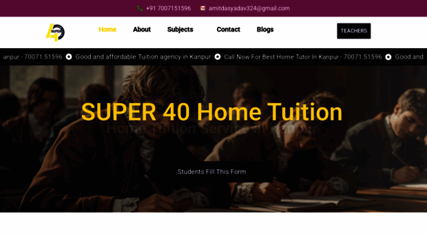 super40hometuition.com