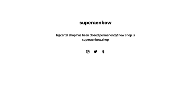 superaenbow.bigcartel.com