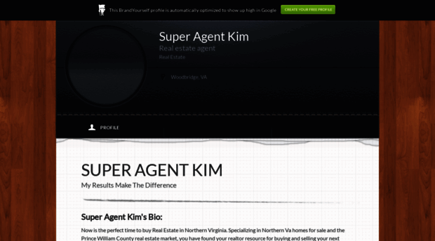 superagentkim.brandyourself.com