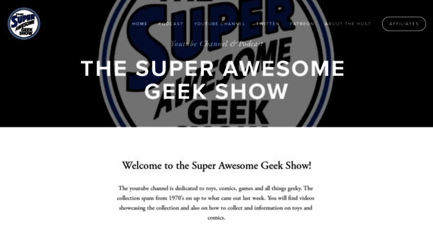 superawesomegeekshow.com