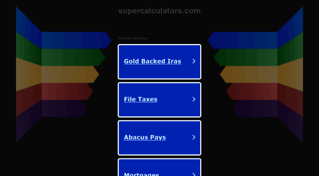 supercalculators.com