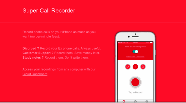 supercallrecorderapp.com