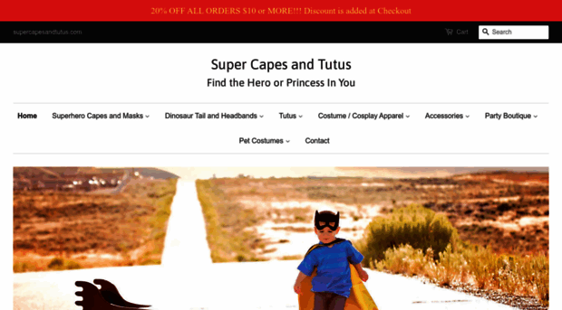 supercapesandtutus.com