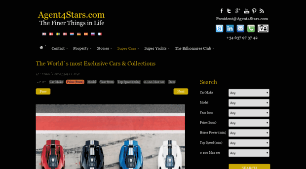 supercars.agent4stars.com