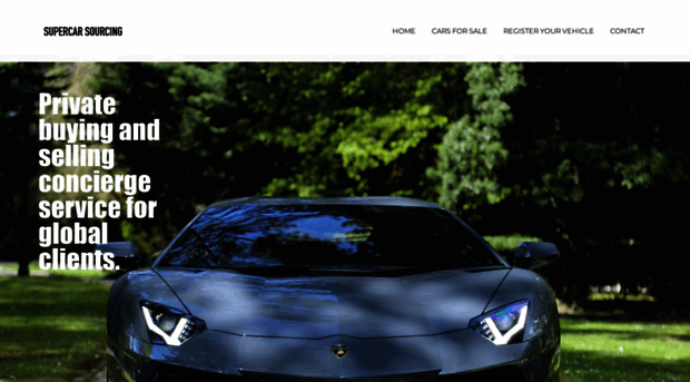 supercarsourcing.com