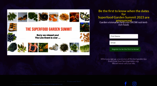 superfoodgardensummit.com