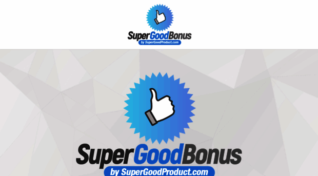 supergoodbonus.com