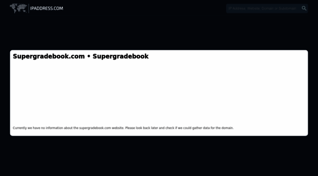 supergradebook.com.ipaddress.com