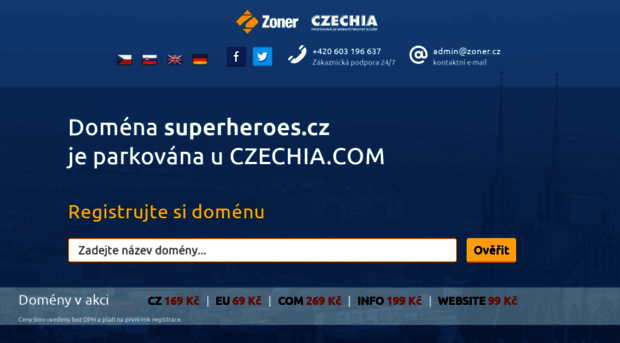 superheroes.cz