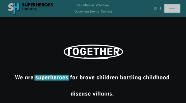 superheroesforhope.org