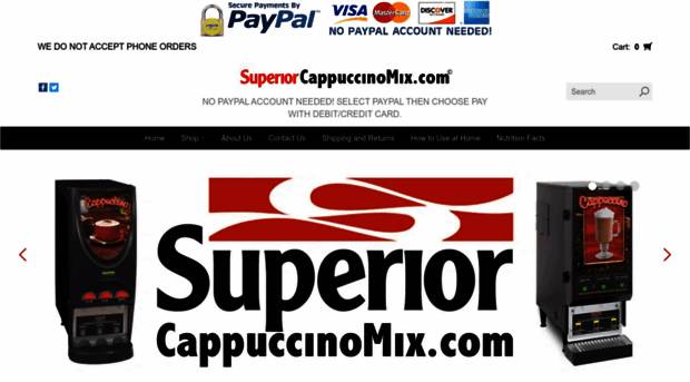 superiorcappuccinomix.com