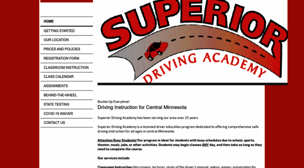 superiordrivingacademy.net