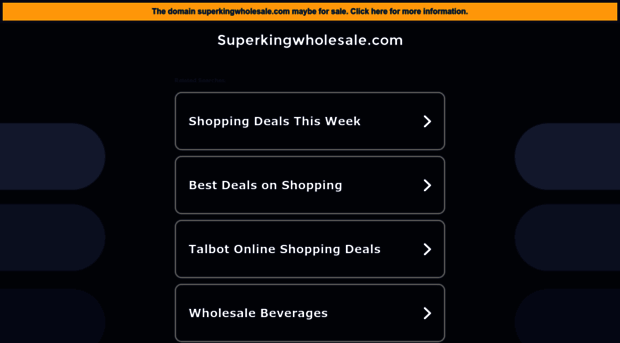 superkingwholesale.com