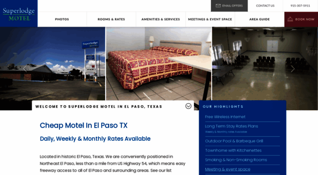 superlodgeelpasomotel.com
