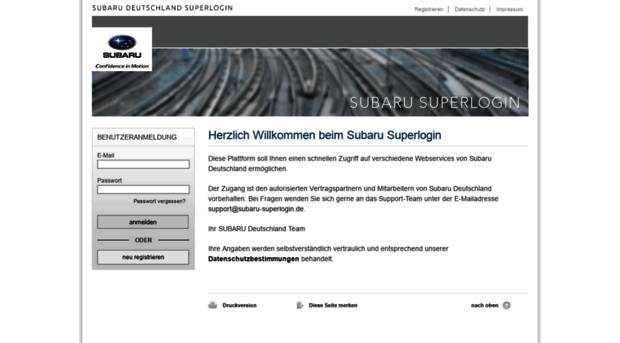 superlogin.subaru.de