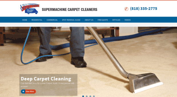 supermachinecarpetcleaners.com