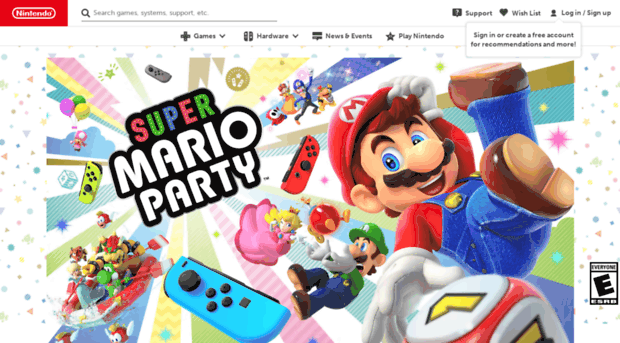 supermarioparty.nintendo.com