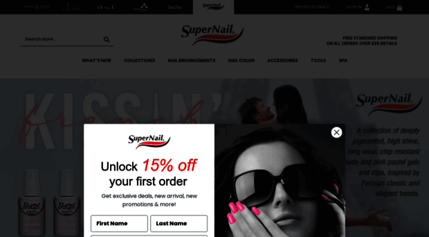 supernailprofessional.com