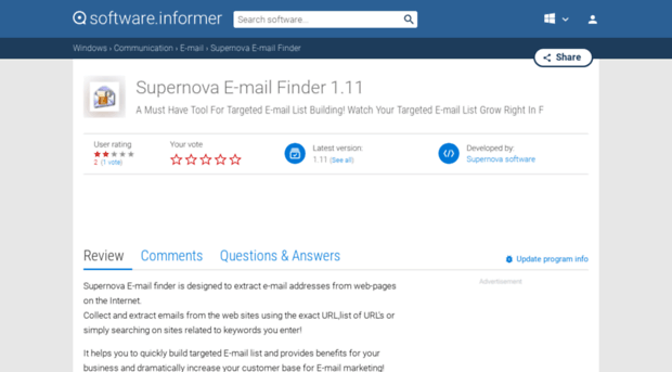 supernova-e-mail-finder.software.informer.com