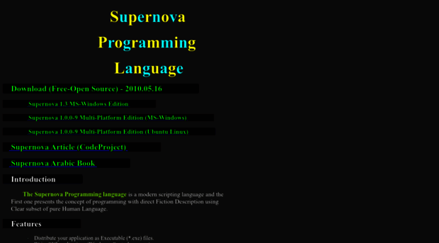 supernova.sourceforge.net