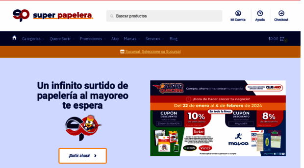 superpapelera.com.mx