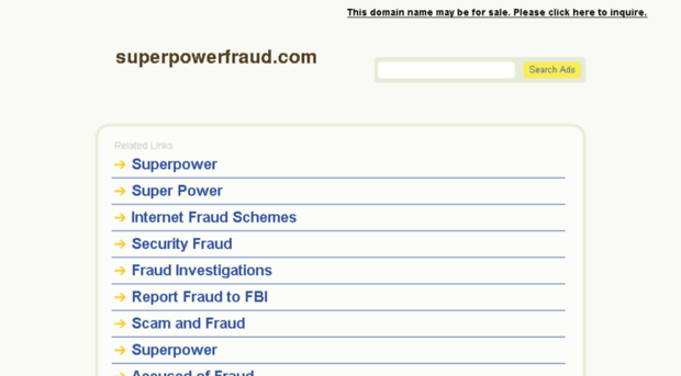 superpowerfraud.com