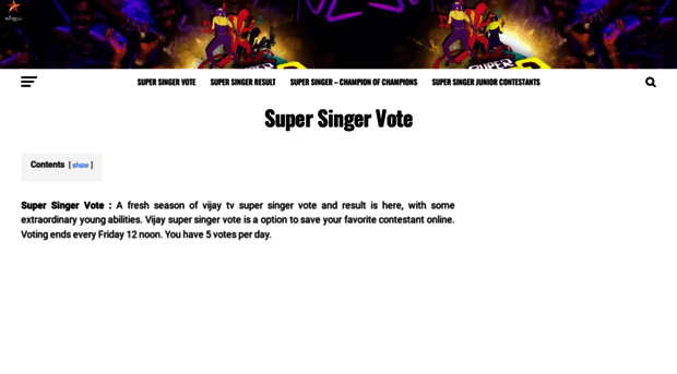 supersingervotes.com