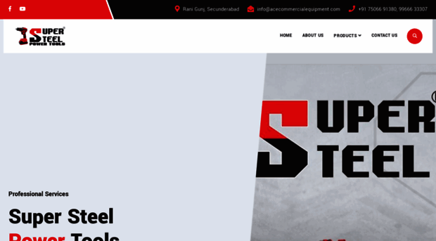 supersteelpowertools.com