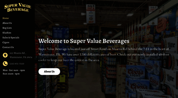 supervaluebeverage.com