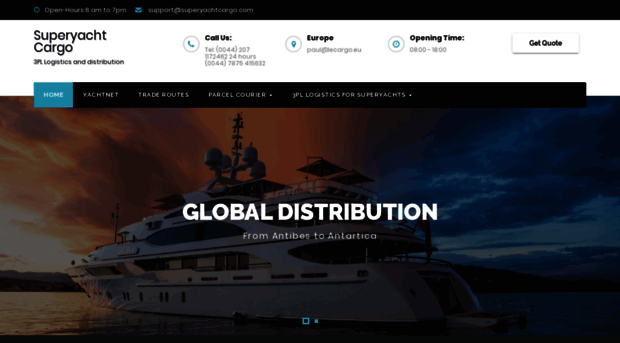 superyachtcargo.com