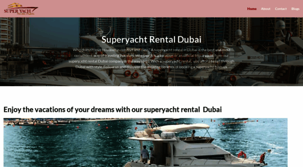superyachtrentaldubai.com