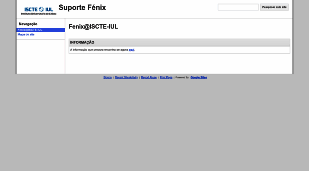 suporte-fenix.iscte.pt