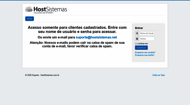 suporte.hostsistemas.net