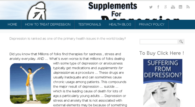 supplements-for-depression.com