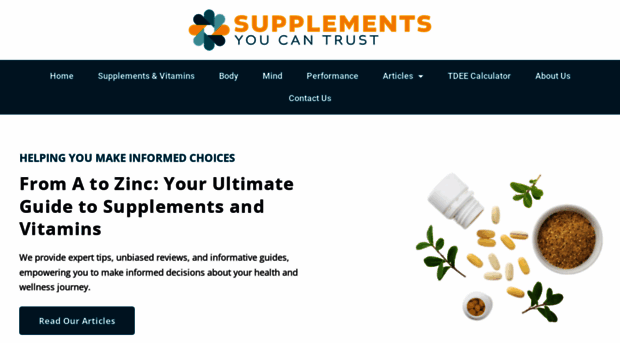 supplementsyoucantrust.com